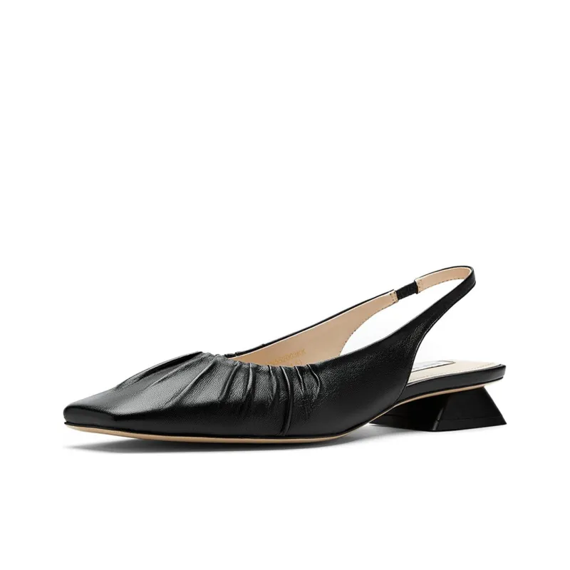 NINE WEST Chunky Heel High Heels 3.5cm Women's-1