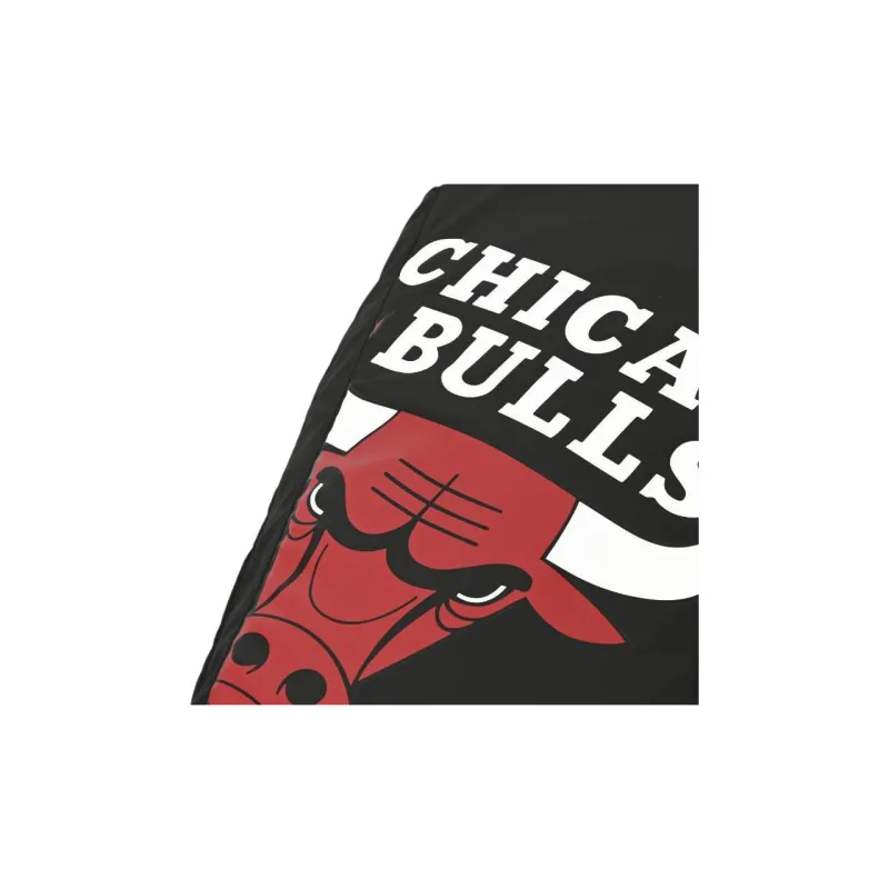 NBA Bulls Polyester Backpacks Travel Bags 36L Men's ÍTica: Black & Red-5