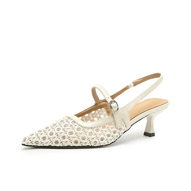 FIVE PLUS High Heels 2cm Women's Beige-1