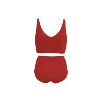 JINSANT Underwear Set Women's Red