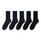 5 Pack (Black 2-Navy Blue 2-Iron Gray)