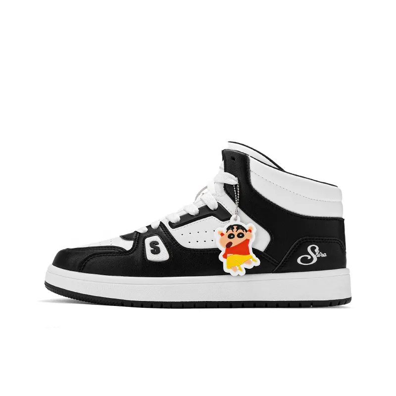 Crayon Shinchan High-Top Vintage Basketball Shoes Unisex Box-62