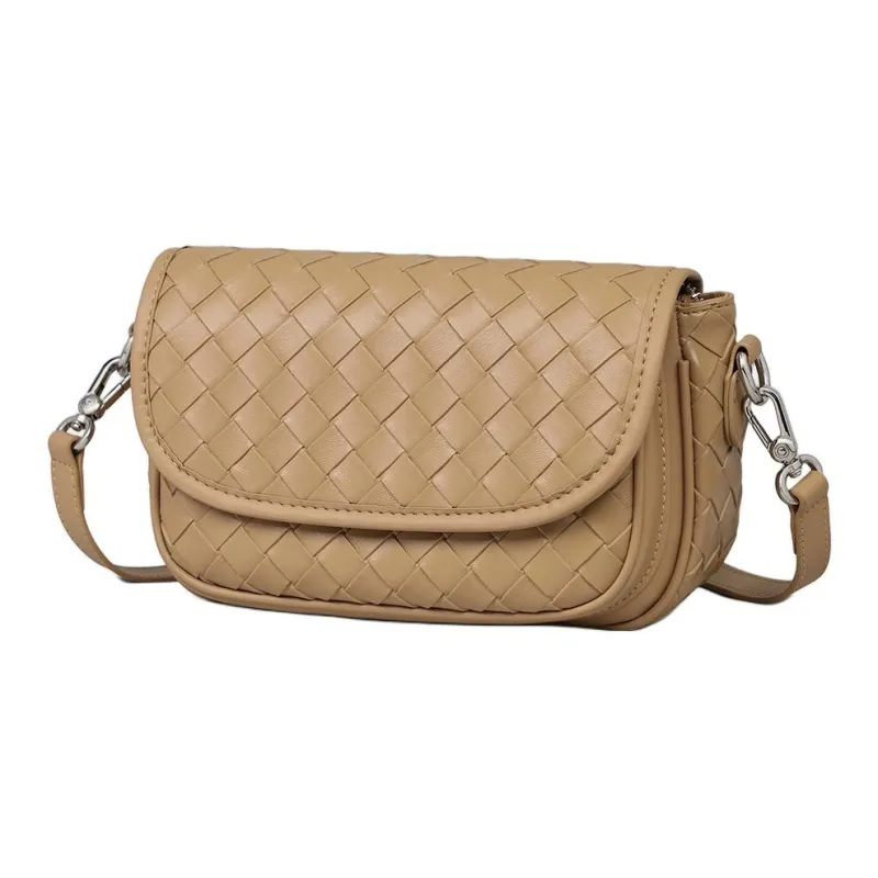 MILLIE'S Cow Leather Patchwork Synthetic Leather Crossbody Bag Women's Multicolor-7