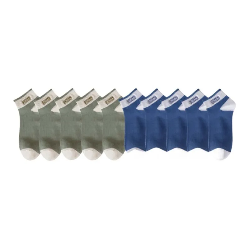 Cotton Gene Ankle Socks Men's 10 Pack-39