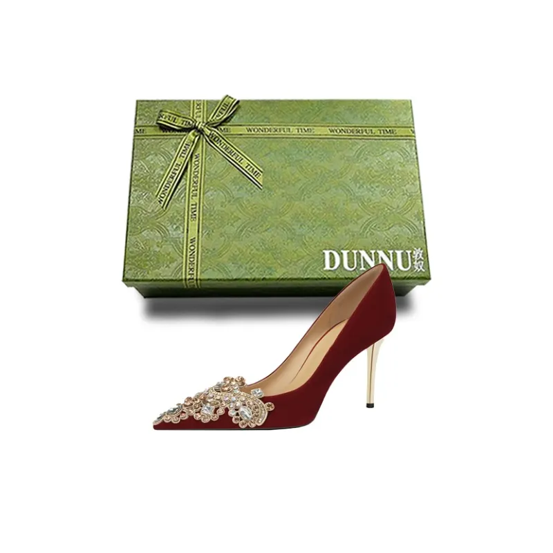 Dunnu Slim Heel High Heels Women's Gift Box Set-8