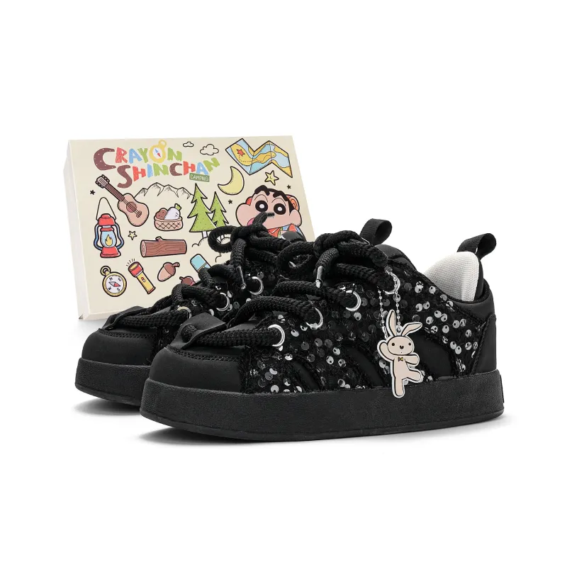 Crayon Shinchan Low Top Skateboard Shoes Unisex-10
