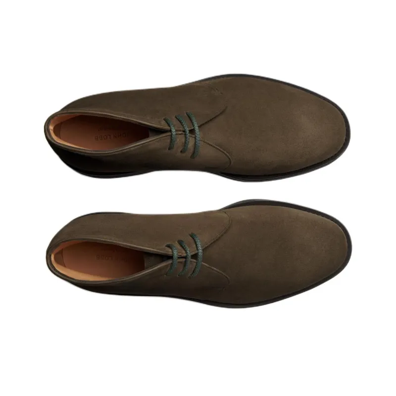 JOHN LOBB Dixter Ankle Boots Men's Brown-3
