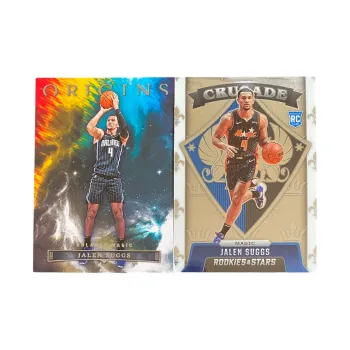 PANINI 2022 23 Magic, Suggs, T Ka, Rising Stars Year RC T Ka Sports Cards 2 Pcs