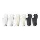 2 White+2 Beige+2 Dark Gray[6 Pack]