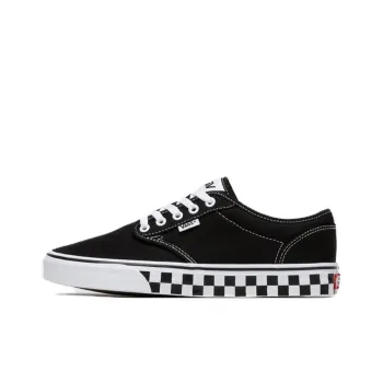 Vans Atwood Anti Slip Wear Resistant Low Top Skateboard Shoes Men's Black White