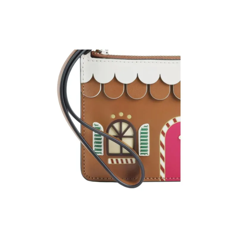 Kate Spade PVC Clutch Women's Brown-3