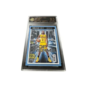 PANINI Knicks Kyrie Irving God Of Basketball Magazine Cover RPA High Score Player Card Rare Card Graded Cards 1 Pc