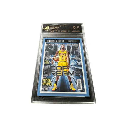 PANINI Knicks Kyrie Irving God Of Basketball Magazine Cover RPA High Score Player Card Rare Card Graded Cards 1 Pc