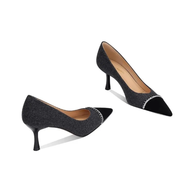 JESSICA SOPHIA Slim Heel High Heels 7cm Women's-1