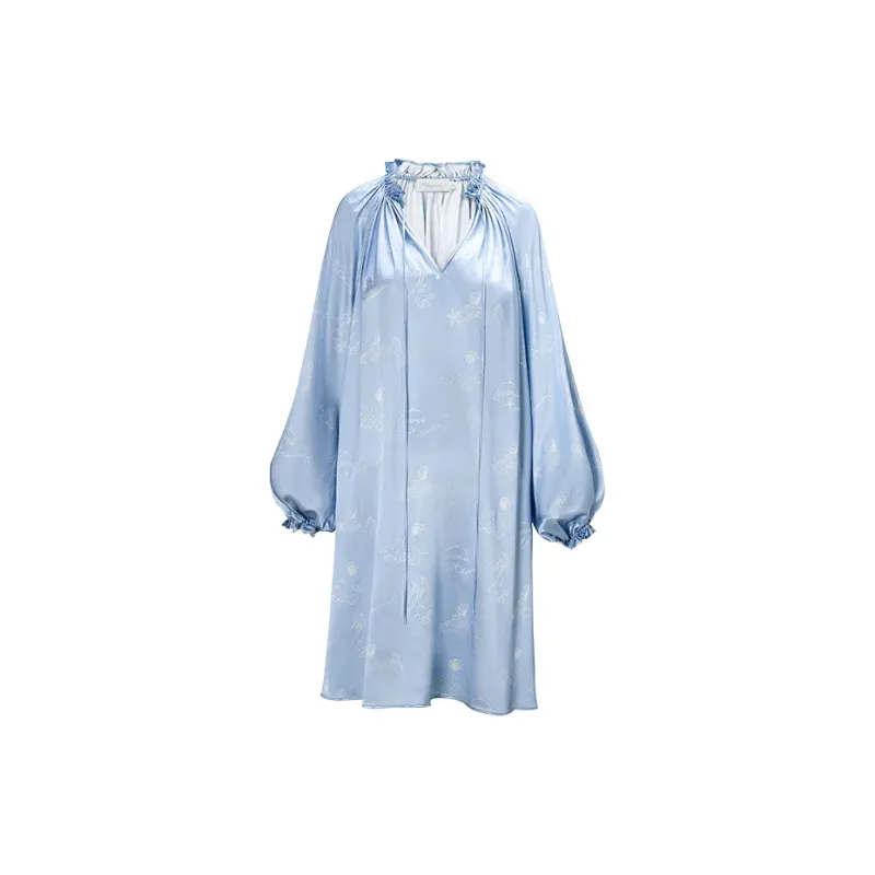 MANITO Nightgown Women's Blue Ocean-0