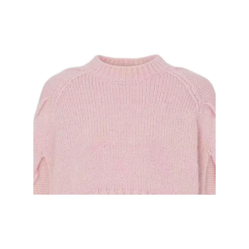 Burberry Loose Fit Sweater Women's Pink-4