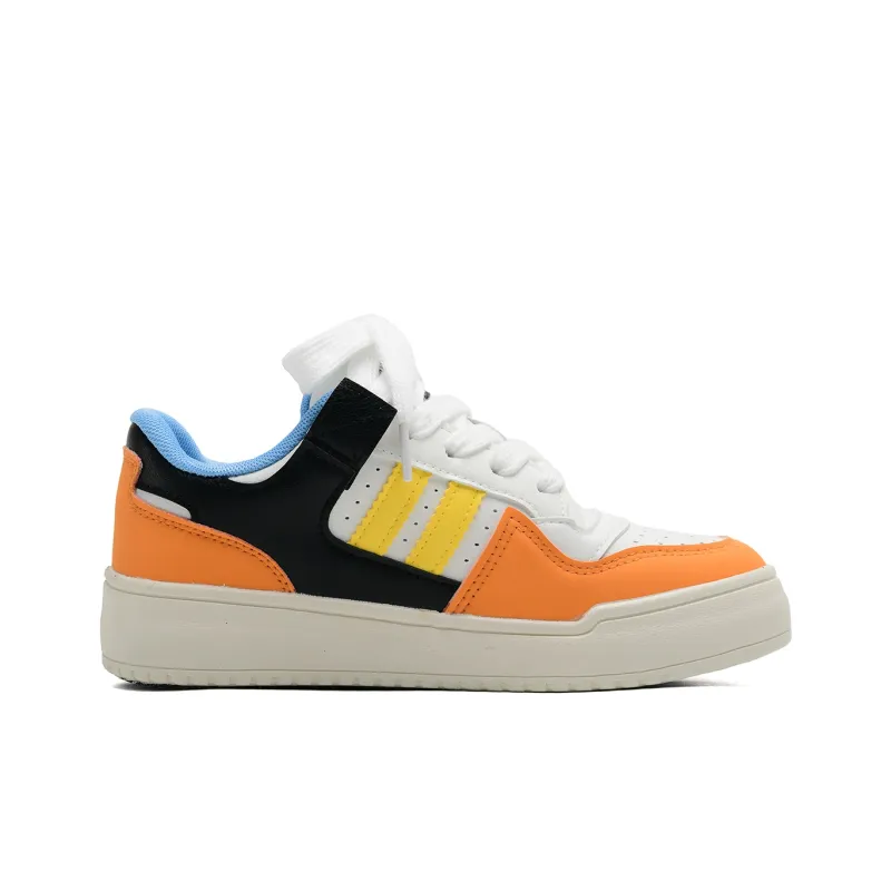 ABCIO Slip Resistant Waterproof Cushioning Height Increasing Low Top Skateboard Shoes Women's-20