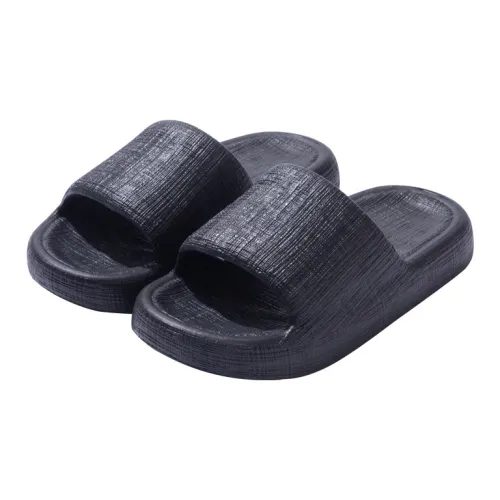 ECAC Women's Summer Indoor Home Bathroom Bathing Slip Resistant Eva Couple Slippers Men's Style