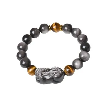 SHARK BABY Tiger's Eye Stone Bracelets Unisex