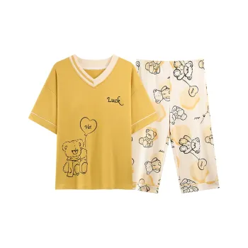 MADALLO Pajama Set Women's Yellow