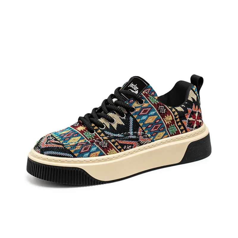 JACLAR Slip Resistant Low Top Skateboard Shoes Men's-3