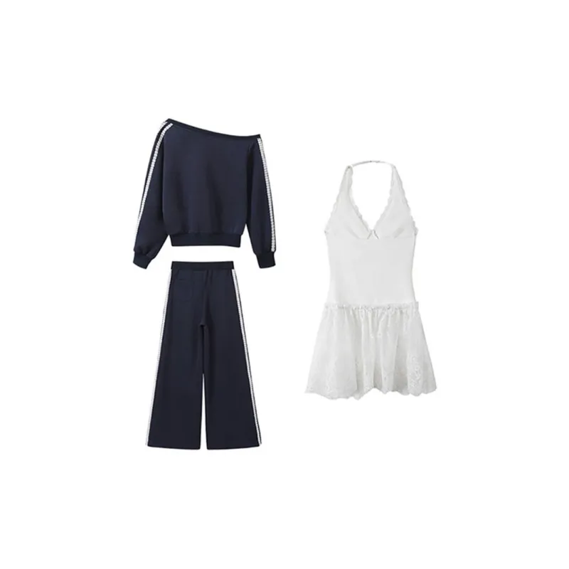 INCO VIBE Casual Suit Women's Navy Blue-3