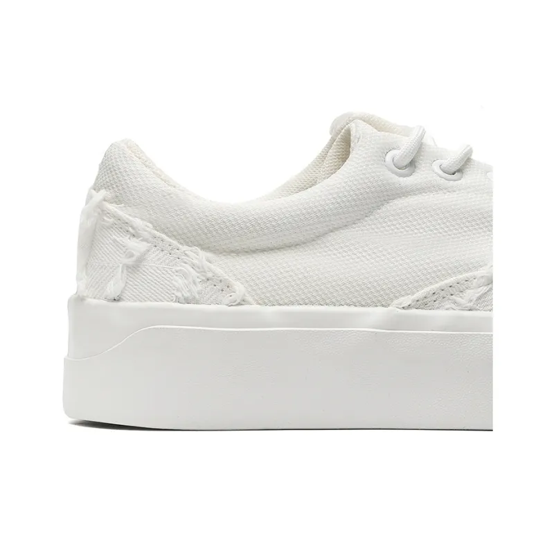 12345 Platform White Sneakers Abrasion Resistant, Lightweight, And Breathable Low Top Canvas Shoes Men's-3