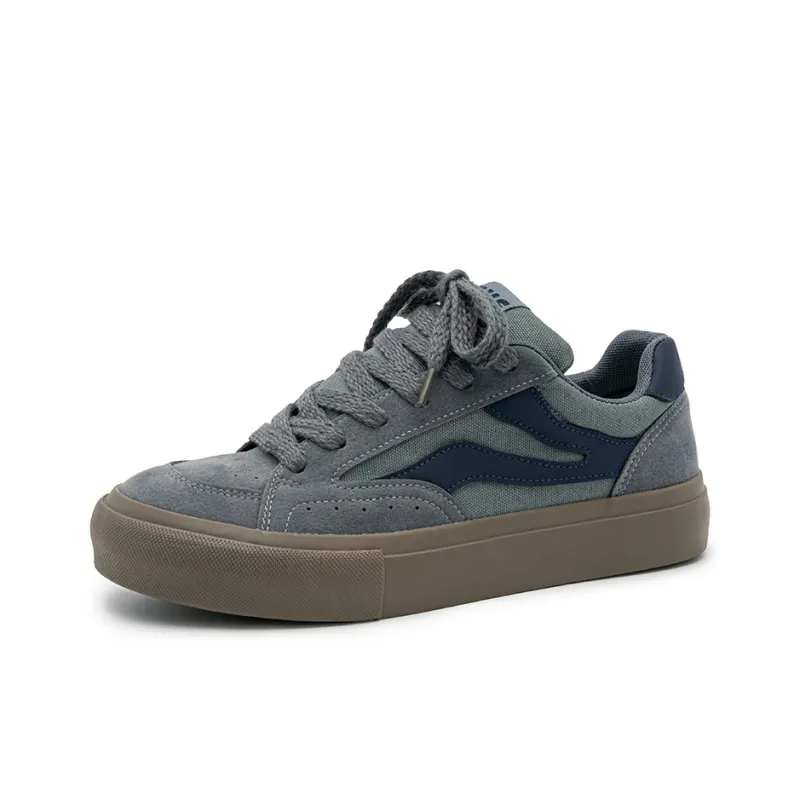 Little Red Man Lightweight And Breathable Low Top Skateboard Shoes Men's-6