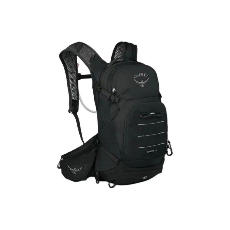 OSPREY Nylon Outdoor Mountaineering Bag Backpack Regular Unisex Black-1