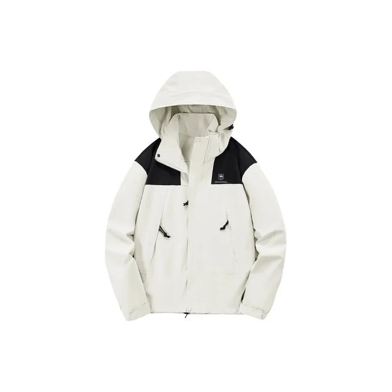 VanCamel Water-Resistant Windproof Wear-Resistant Breathable Windbreaker Jacket Unisex-0