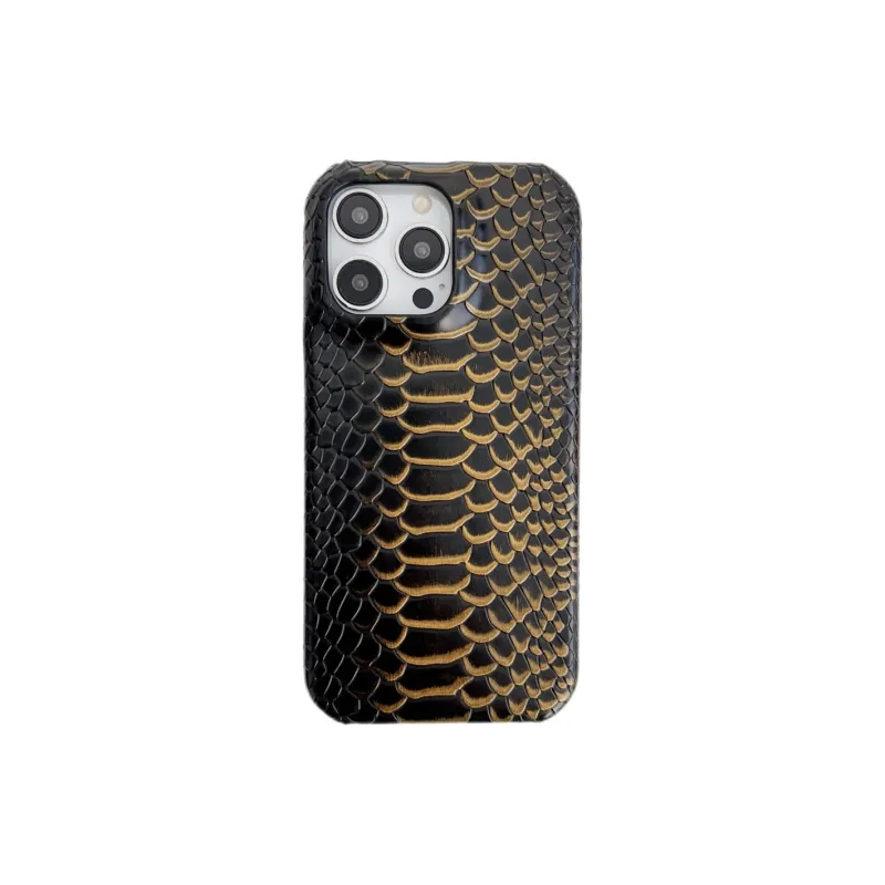 Koman TPU Material Classic Trendy Dragon Scales Pattern Phone Cases Compatible With Apple IPhone 12/13/14/15/16/Pro/Mac-3