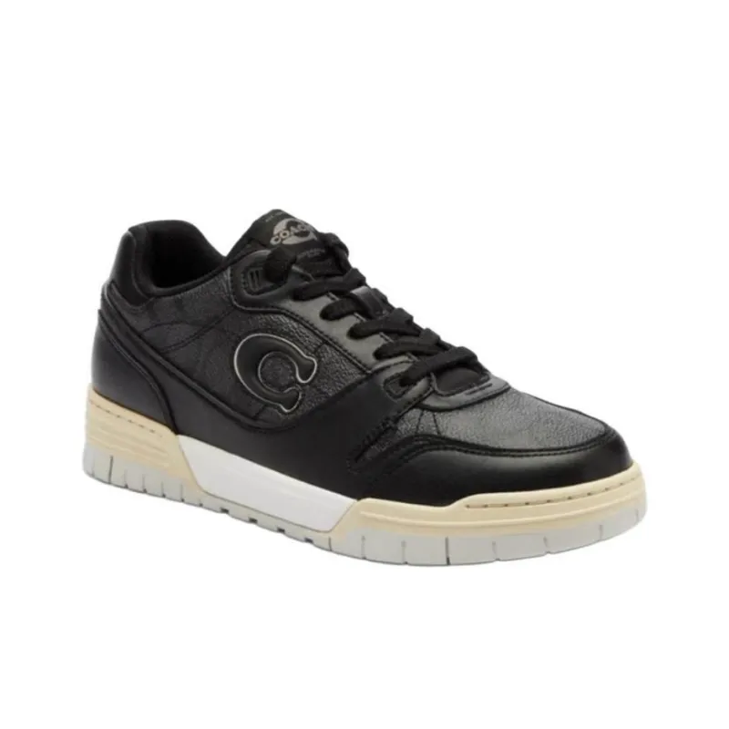 COACH Soho Low-Top Skateboard Shoes Women's Black-2