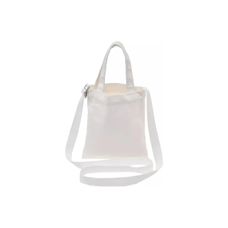 Disney Polyester Tote Bag Shopping Bag Shoulder Bag Crossbody Bag Handbag Small Size Women's White-2