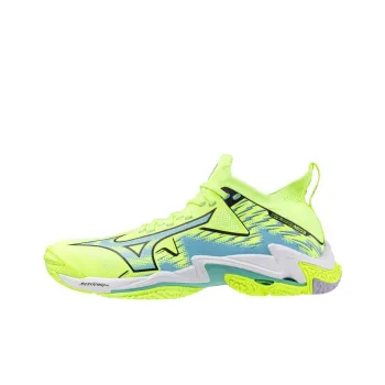 Mizuno WAVE LIGHTNING NEO 3 Breathable Low-Top Training Shoes Unisex Green