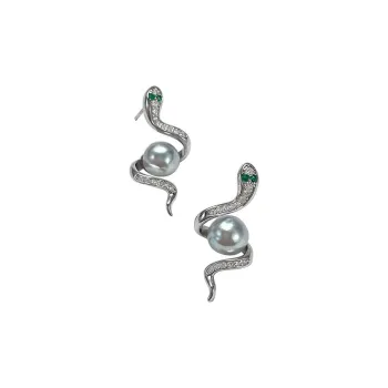 DARA Pearl Stud Earrings Women's