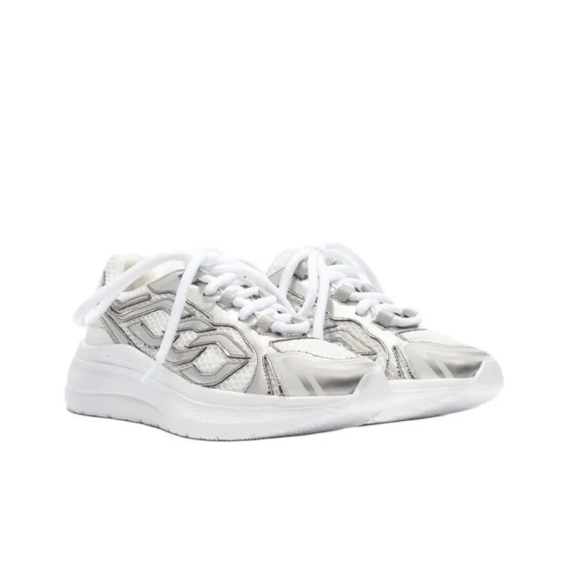 Casadei Wave Pattern Platform Sneakers Women's-2
