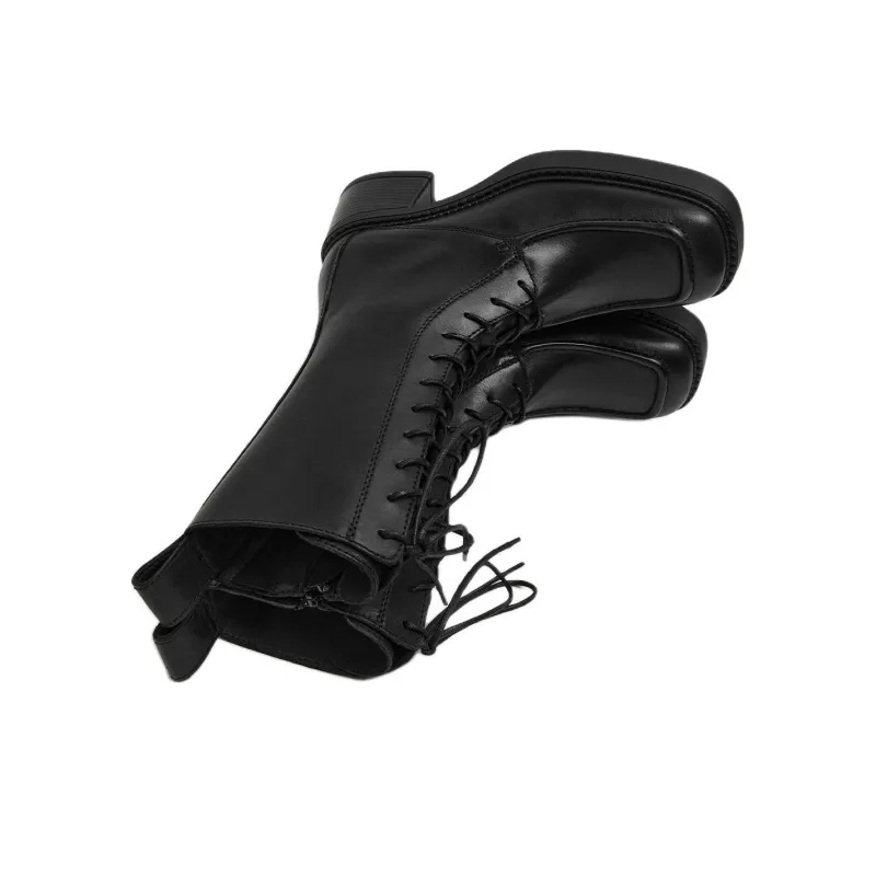 MIISTA Agustina Ankle Boots 6.5cm Women's Black-2