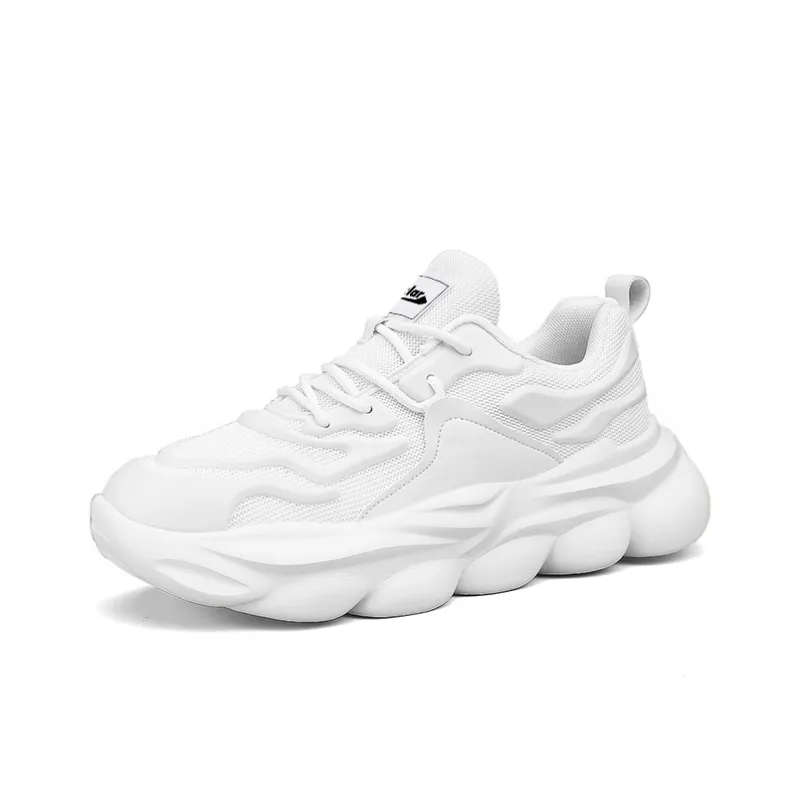 JACLAR Anti Slip Wear Resistant Low Top Chunky Sneakers Men's-3