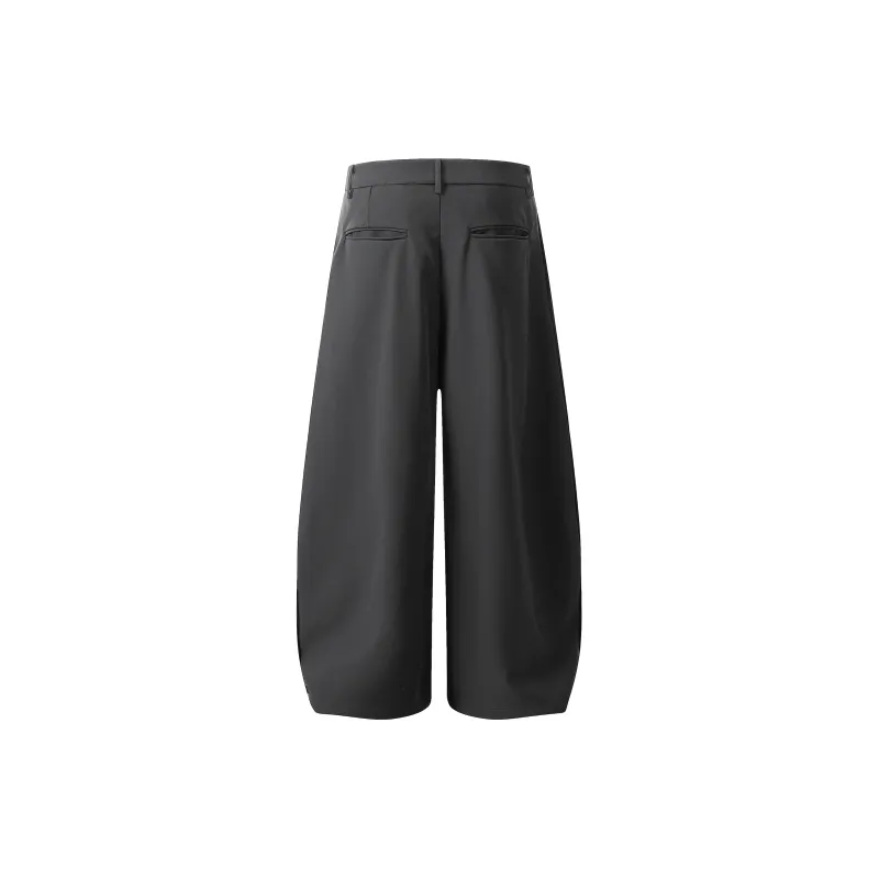 VINMUK Casual Pants Unisex Gray-1
