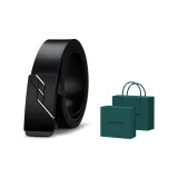 Black with Silver Buckle Box