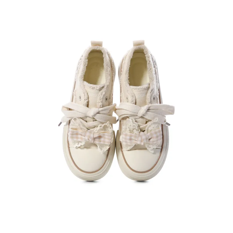 Lovely You Abrasion Resistant Lightweight Height Increasing Low Top Skateboard Shoes Women's-24