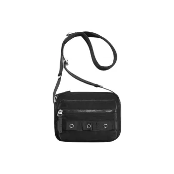 ZARA Nylon Crossbody Bag, Shoulder Bag Men's Black