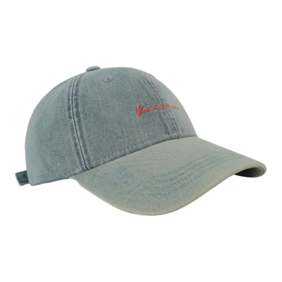 FREE RABBITⅡ Letter Embroidery Korean Style High-Quality Facial Features Baseball Caps Unisex-1