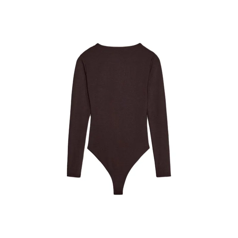 ZARA Bodysuits Women's Dark Brown-1