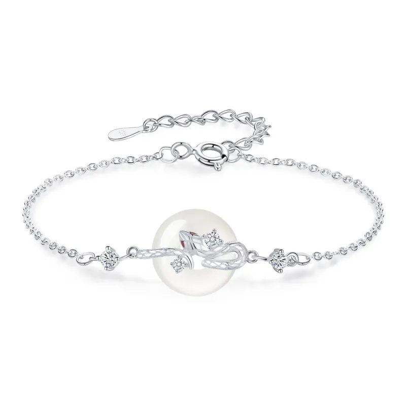 Master Kim Chalcedony Girlfriend's Mom Bracelet Women's-0