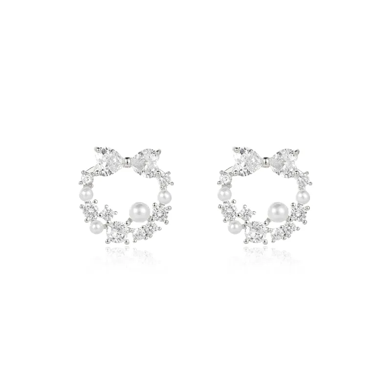 ONEKISS Gold Plated Copper Earrings Women's-7