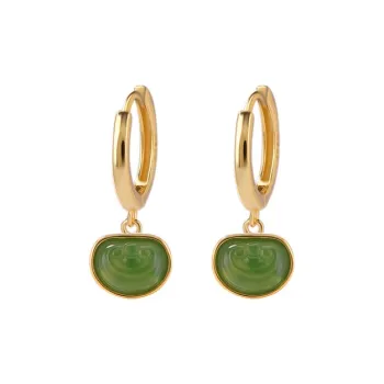 Royal Heaven's Choice Earrings Jasper Unisex