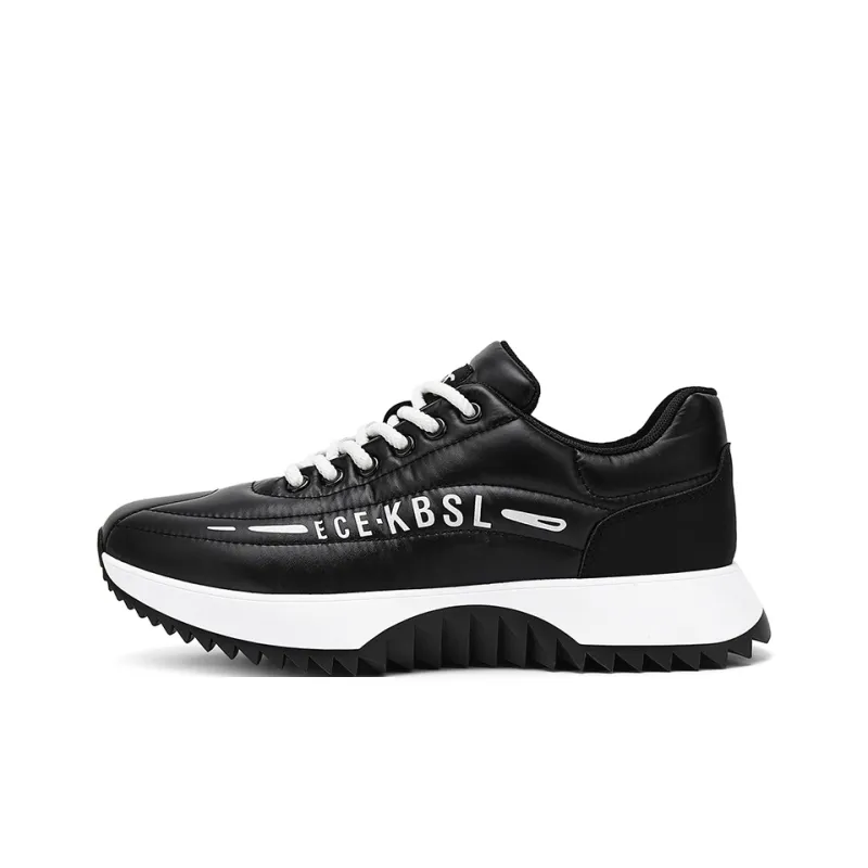 JANECO Anti Slip Wear Resistant Low Top Chunky Sneakers Men's-5