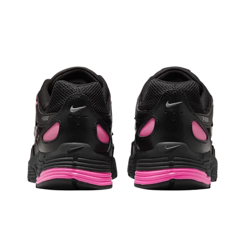 Nike P 6000 Pink Blast Metallic Silver Black Women's-4