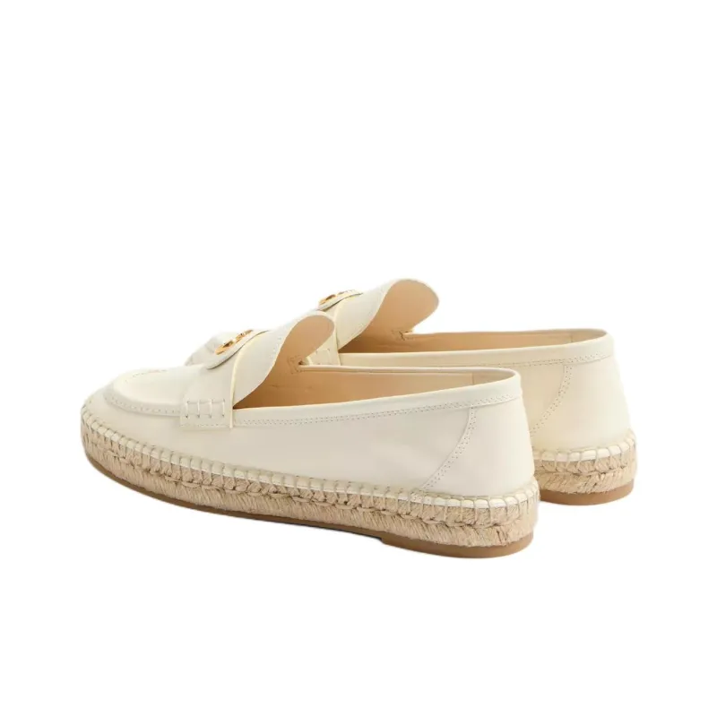 Valentino VLogo Signature Espadrilles Women's White-3